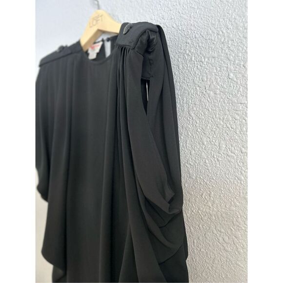 2-Piece Black Evening Cocktail outfit. Slimming Classic can be your LBD! Tunic l - Picture 2 of 7